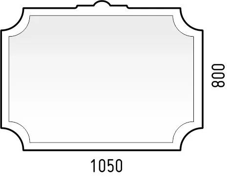 Купить Зеркало Манойр 105 COROZO