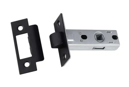 Купить Защелка хром Защелка под ручку L6-45 PLAST BLACK BUSSARE черный пластик для межкомнатной двери во Владивостоке