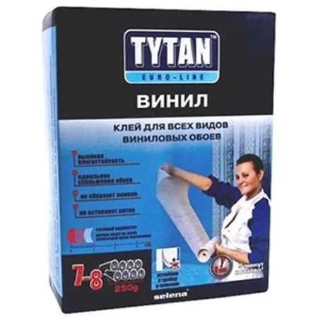 Клей ТИТАН Euroline винил 250гр 