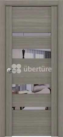 Купить межкомнатную дверь Uberture Uniline Велюр графит #REGION_NAME_DECLINE_PP#