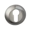 Купить Накладка на ключевой цилиндр  Хром матовый Накладка BUSSARE B0-30 S.CHROME ключевина квадрат для межкомнатной двери во Владивостоке
