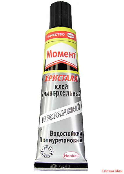 Клей Момент Кристалл 125мл в шоубоксе