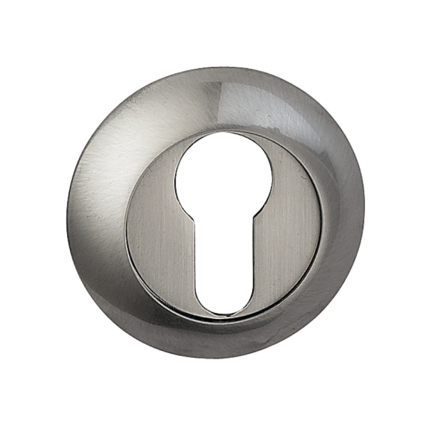 Купить Накладка на ключевой цилиндр  Хром матовый Накладка BUSSARE B0-30 S.CHROME ключевина квадрат для межкомнатной двери #REGION_NAME_DECLINE_PP#